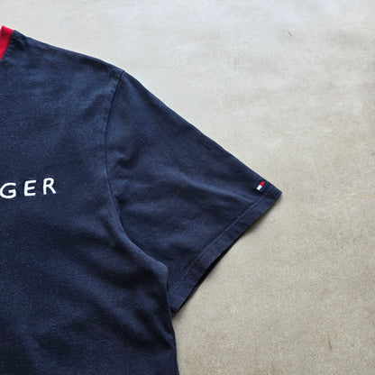 Tommy Hilfiger Embroidered Spellout Tee - L/XL