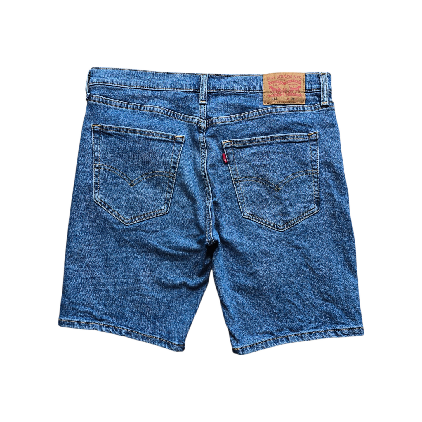Levi's 412 Denim Shorts - 36