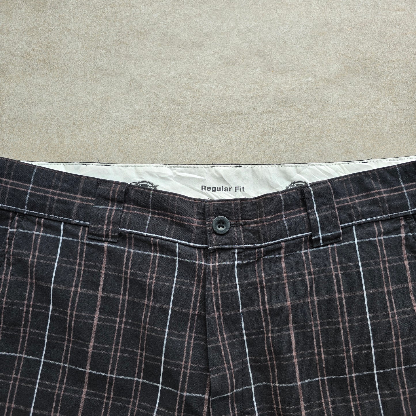 Dickies Check Shorts - 36