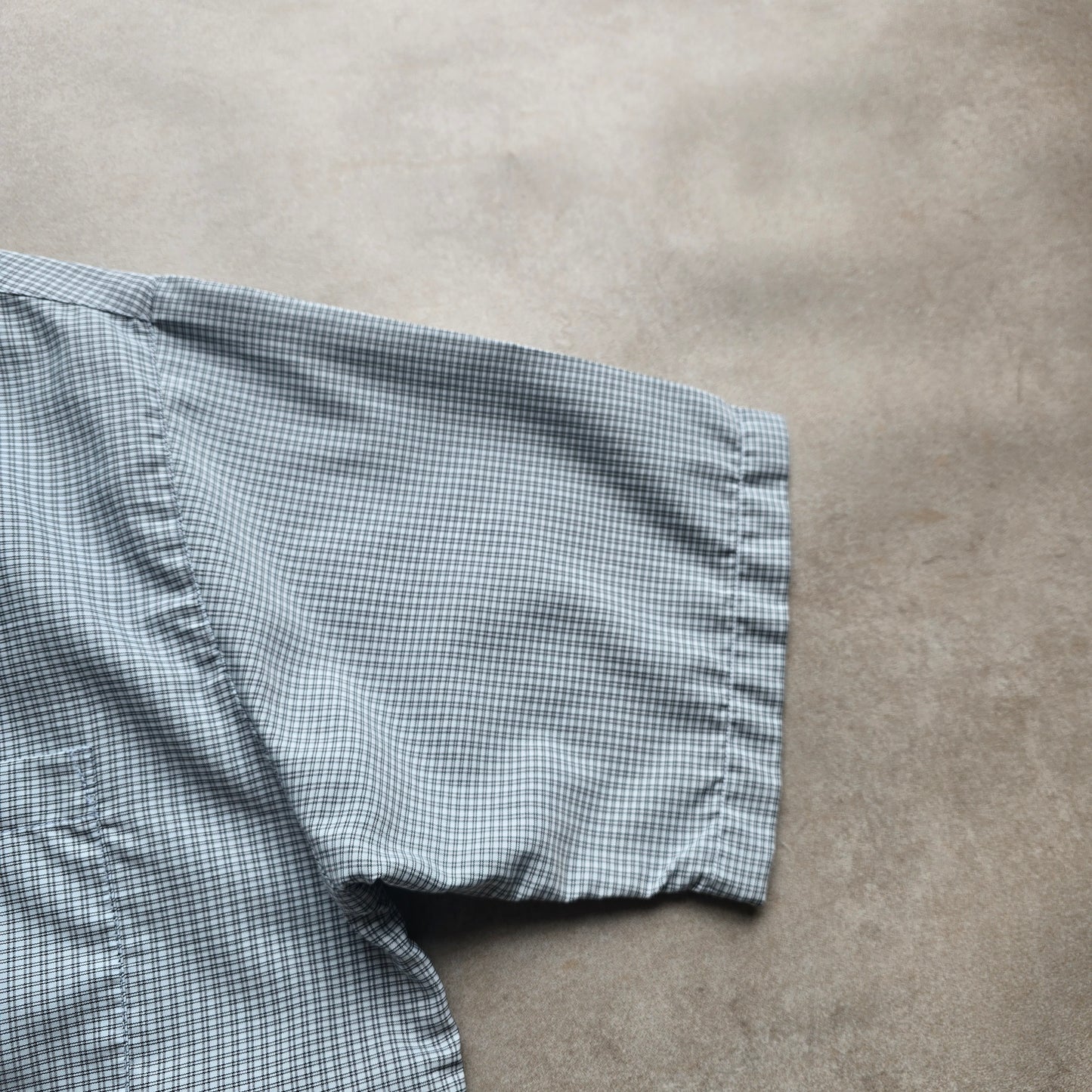 Vintage Hang Ten Check Short Sleeve Button Up Shirt - XL