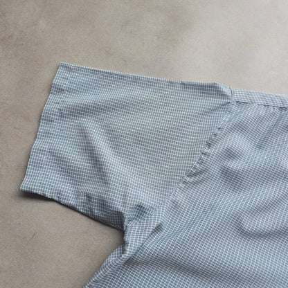 Vintage Hang Ten Check Short Sleeve Button Up Shirt - XL