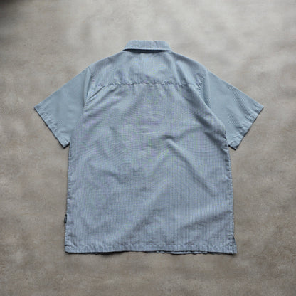 Vintage Hang Ten Check Short Sleeve Button Up Shirt - XL