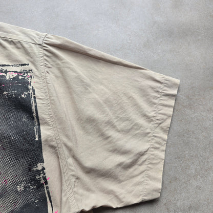 Vintage Fox Racing Short Sleeve Button Up Shirt - L/XL