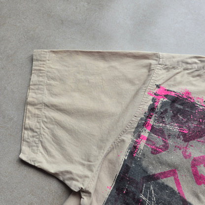 Vintage Fox Racing Short Sleeve Button Up Shirt - L/XL