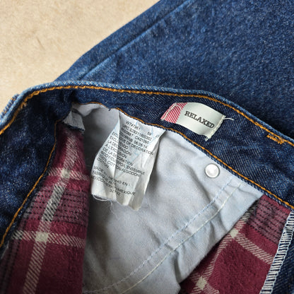 Vintage Dickies Blanket Lined Jeans - 32 x 32