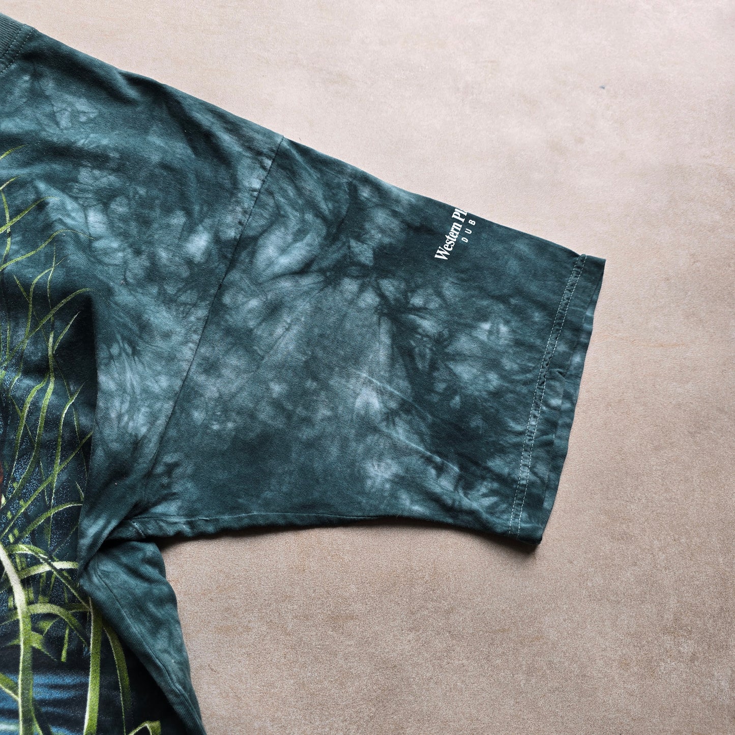 Vintage Planet Earth Tiger Tie Dye Tee - XXL
