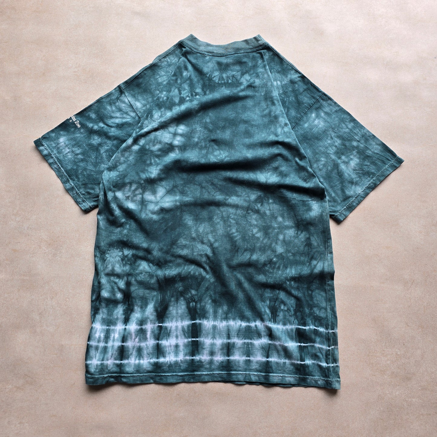 Vintage Planet Earth Tiger Tie Dye Tee - XXL