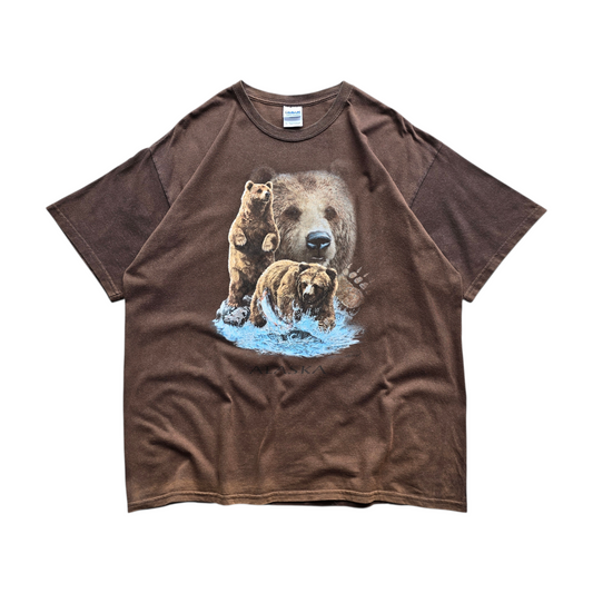 Vintage Alaska Bear Tee - XL