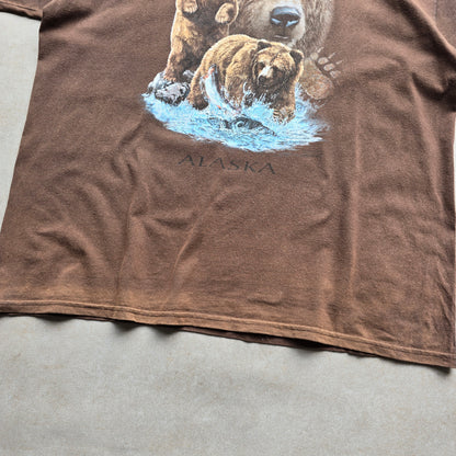 Vintage Alaska Bear Tee - XL
