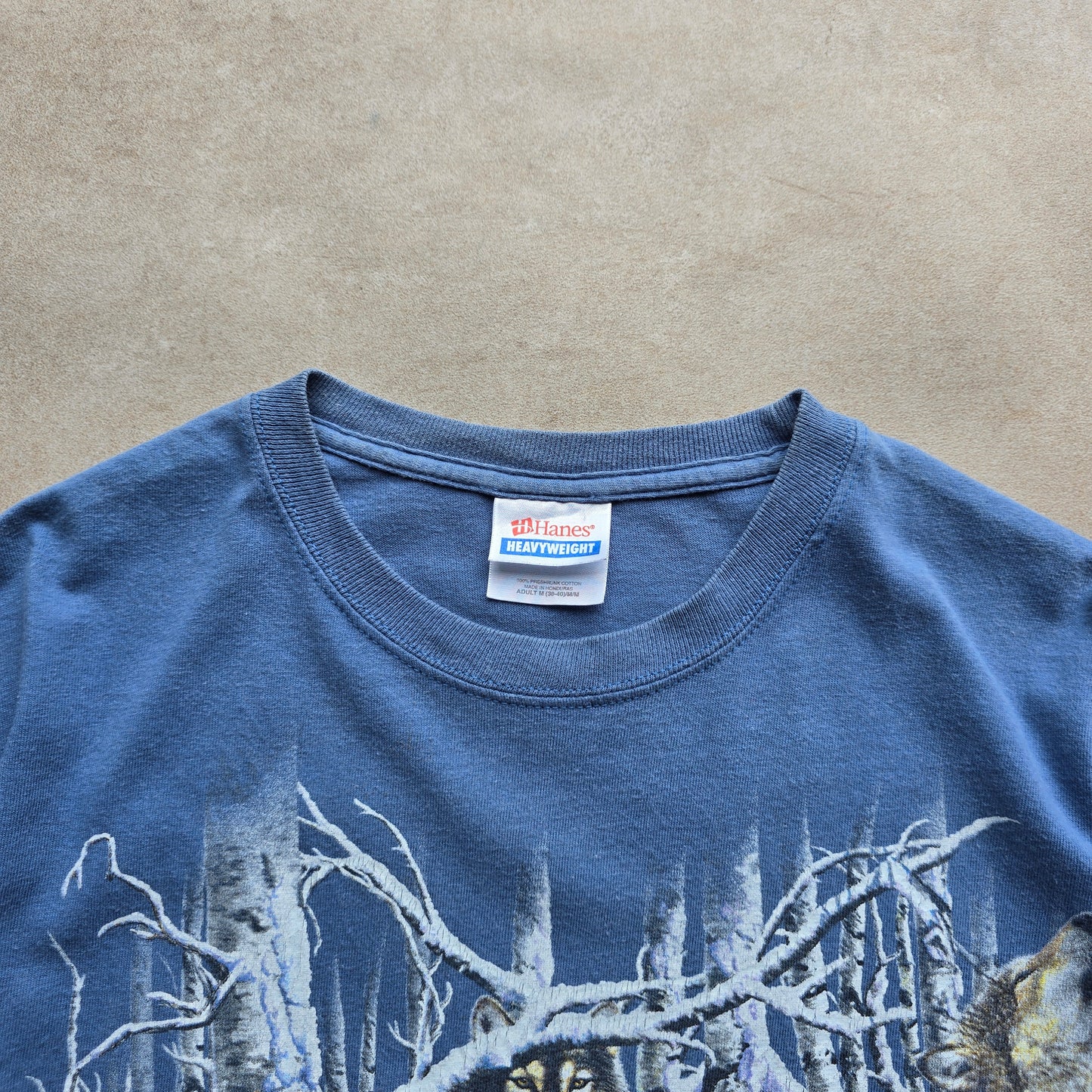 Vintage Alaska 11 Hidden Wolves Tee - S
