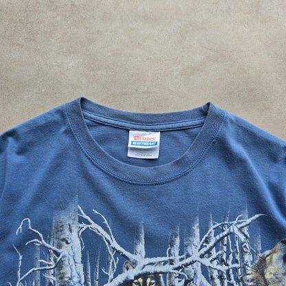 Vintage Alaska 11 Hidden Wolves Tee - S