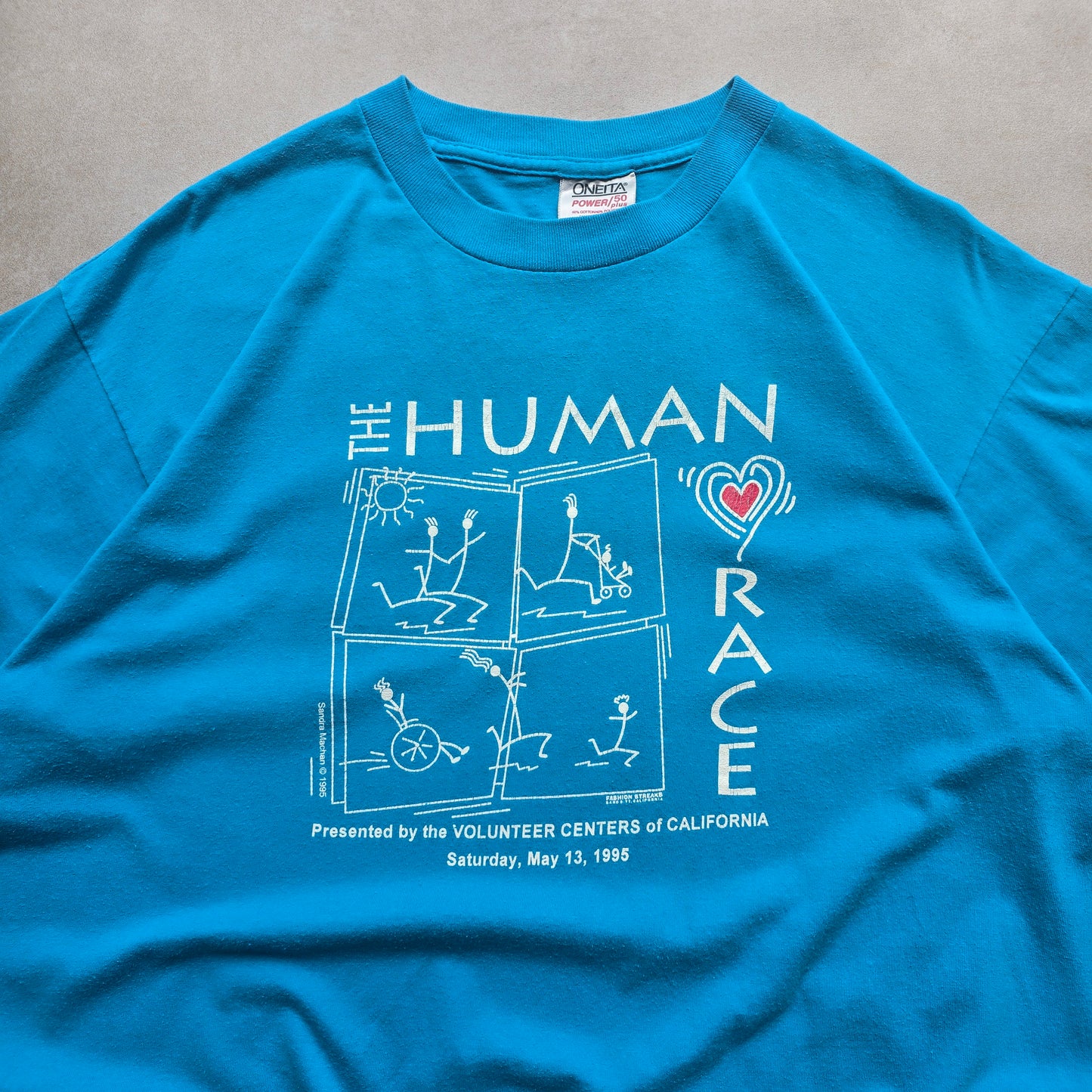 Vintage 1995 The Human Race California Tee - XL