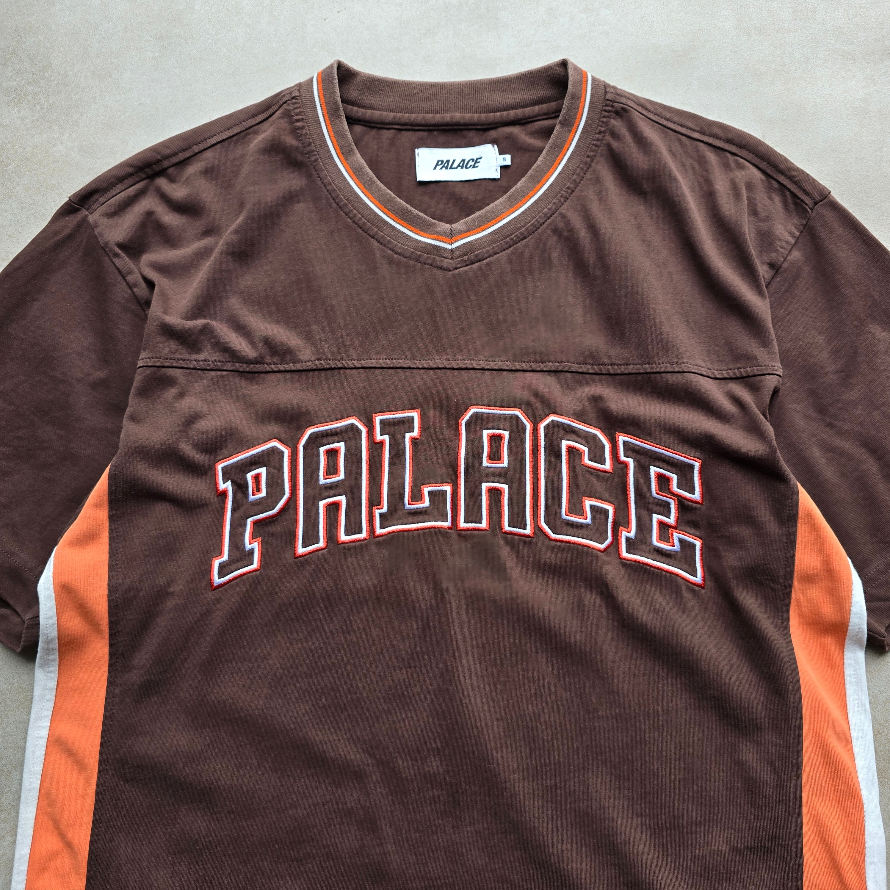 PALACE PANEL V-NECK JERSEY BLACK M 【公式通販】