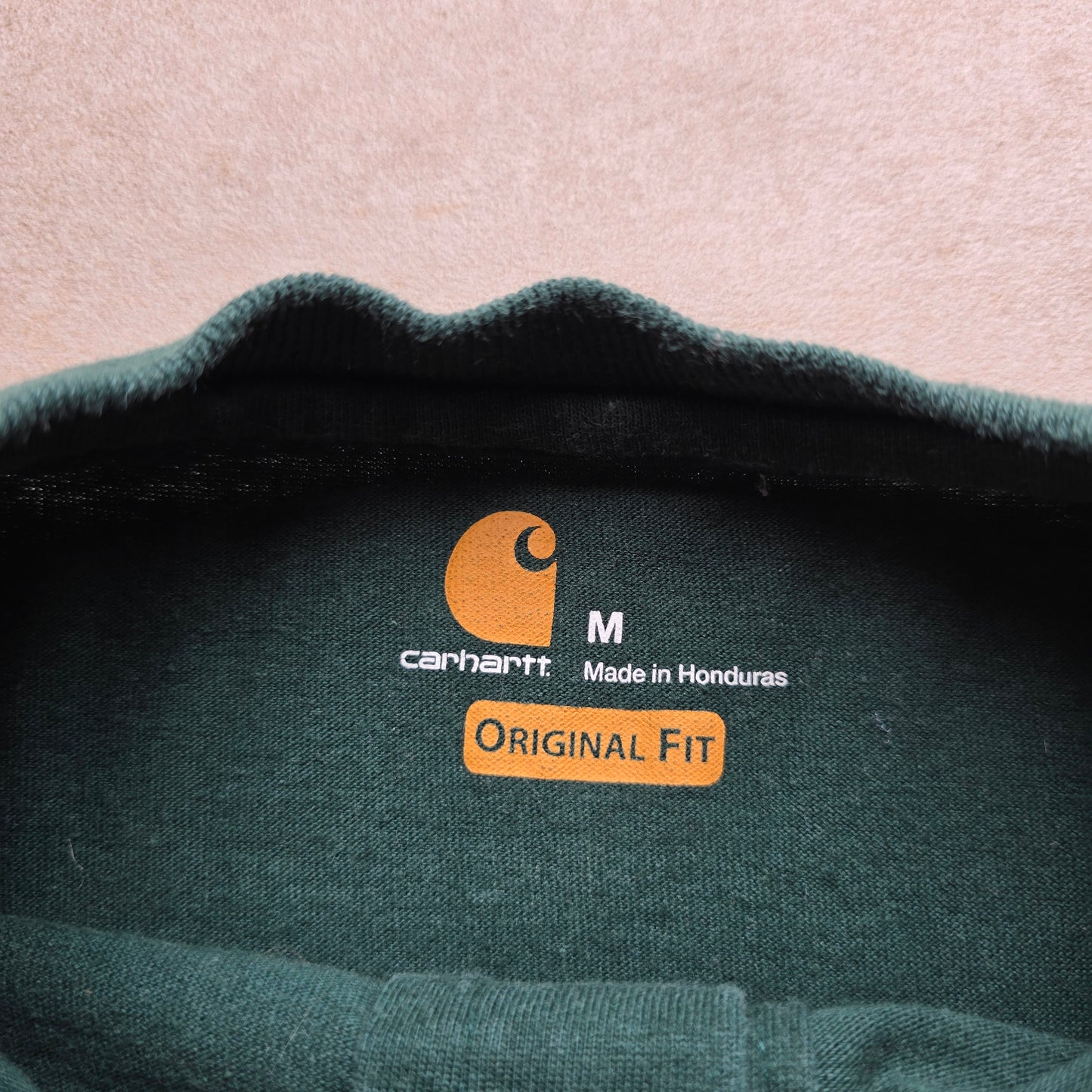 Vintage Carhartt Henley Pocket Tee - M/L