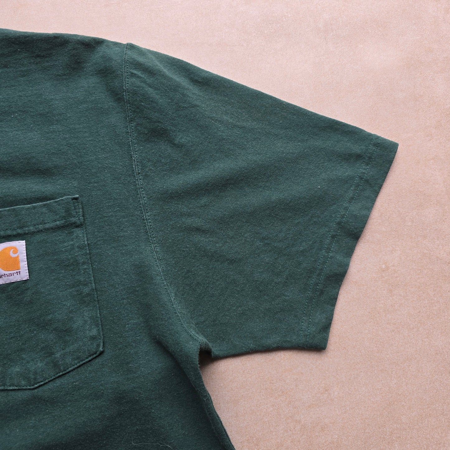 Vintage Carhartt Henley Pocket Tee - M/L