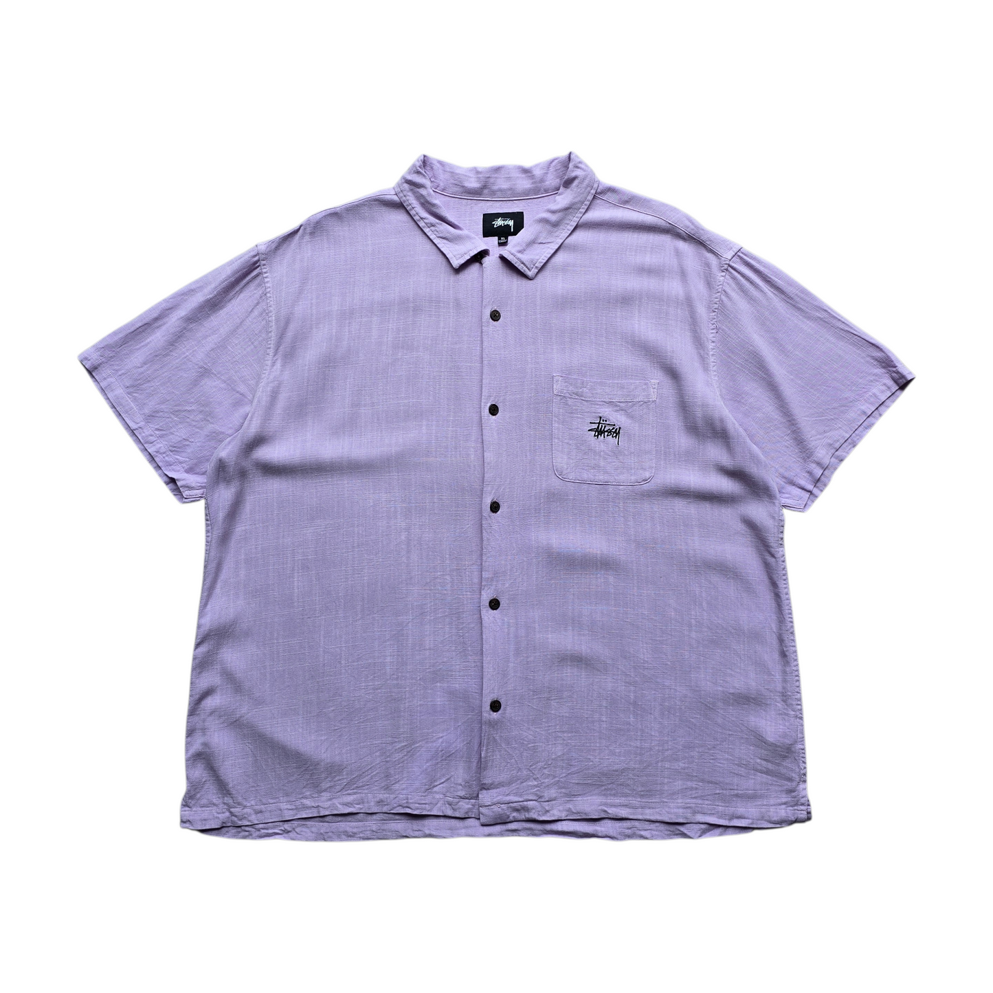 Stussy Short Sleeve Button Up Shirt - XL