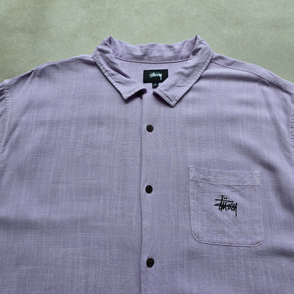 Stussy Short Sleeve Button Up Shirt - XL
