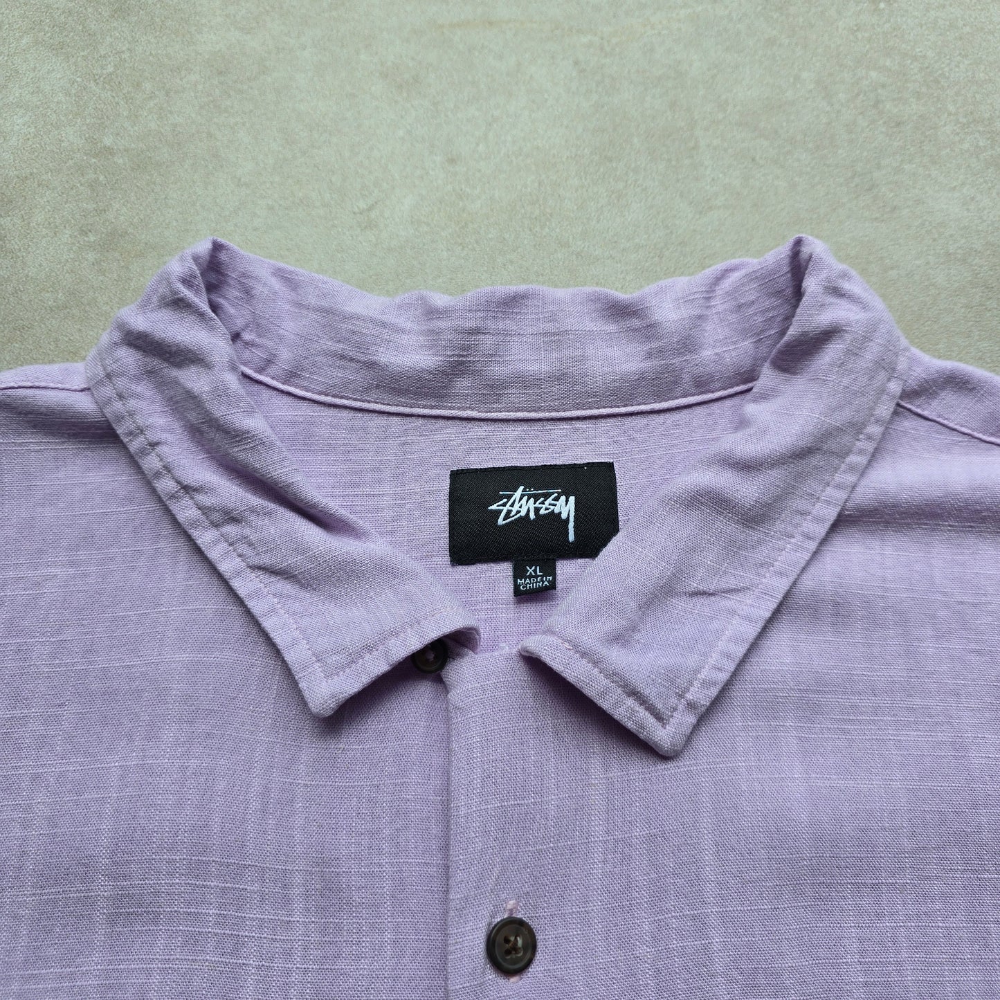Stussy Short Sleeve Button Up Shirt - XL