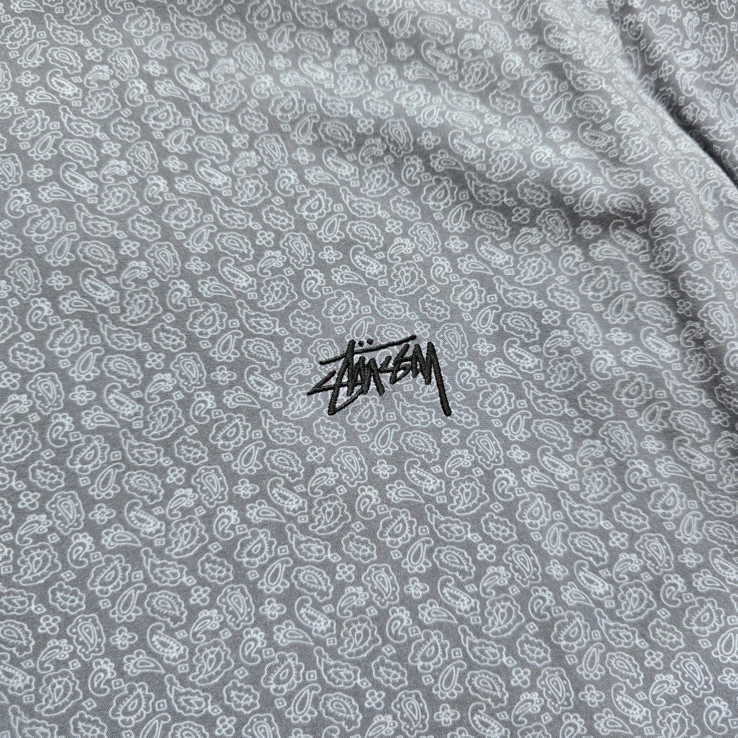 Stussy Short Sleeve Button Up Shirt - L