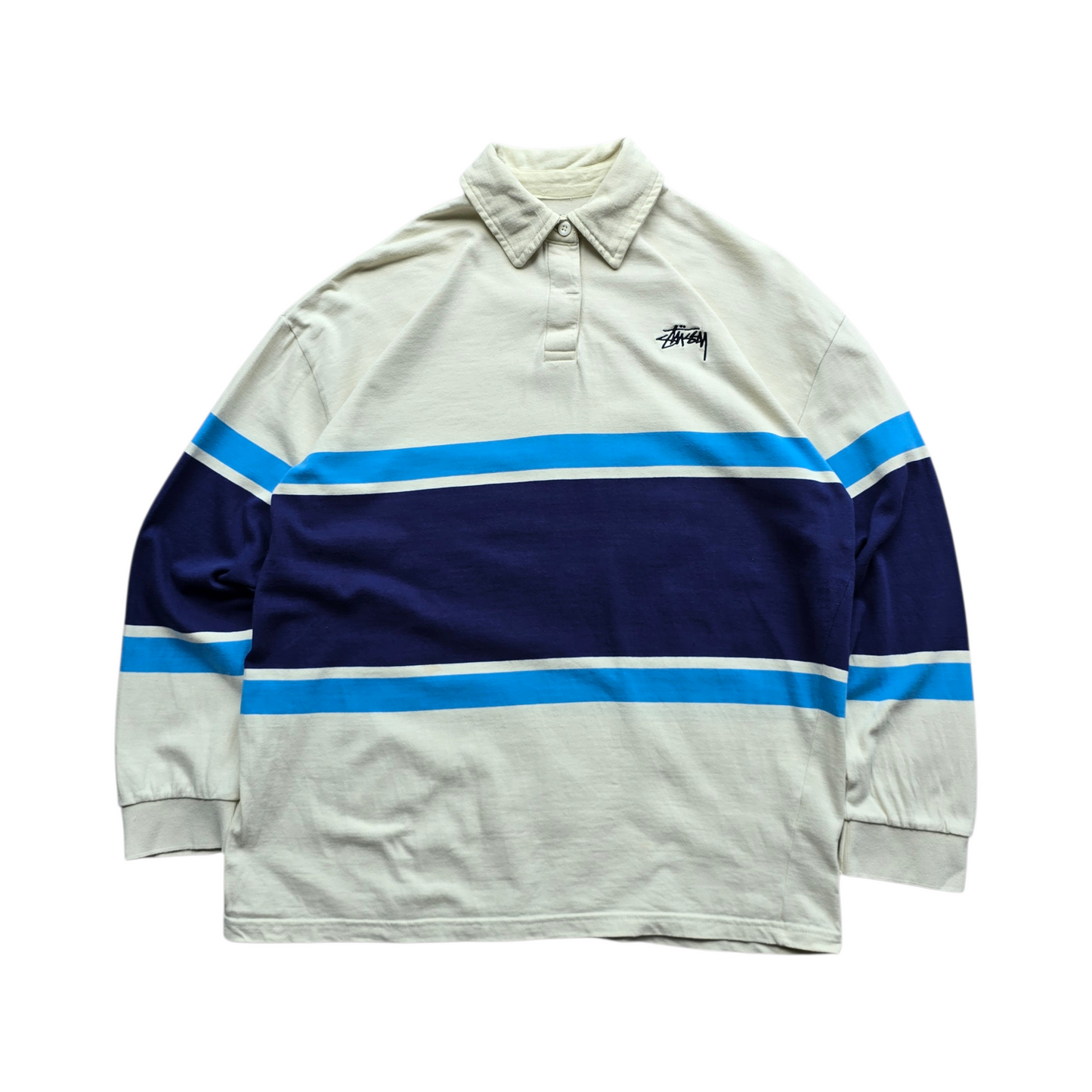 Stussy Striped Rugby Polo Shirt - WMNS 8