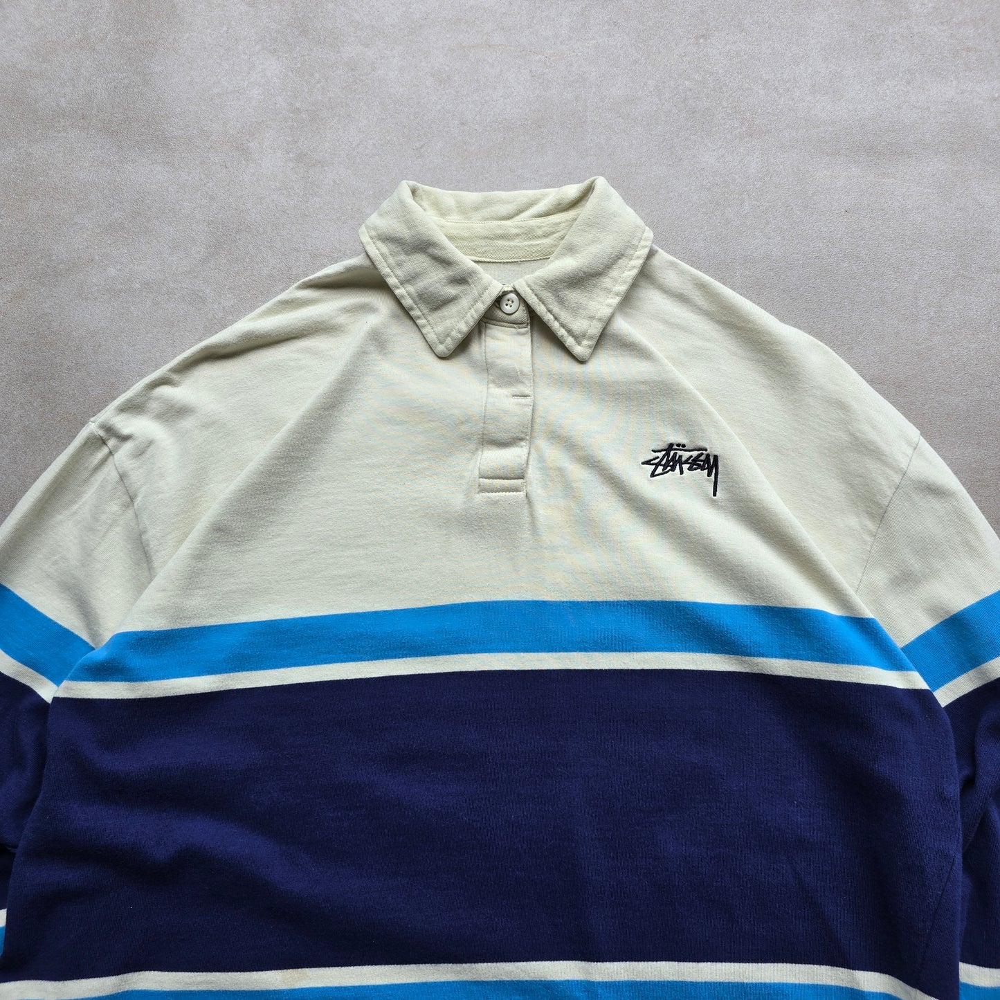 Stussy Striped Rugby Polo Shirt - WMNS 8