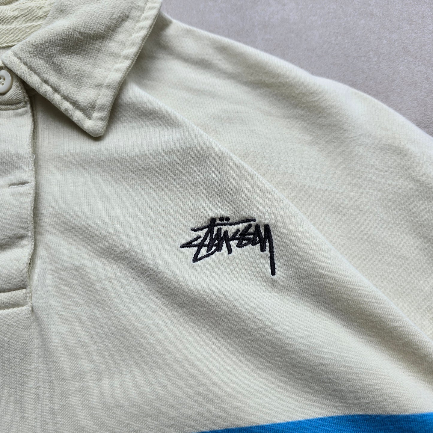 Stussy Striped Rugby Polo Shirt - WMNS 8