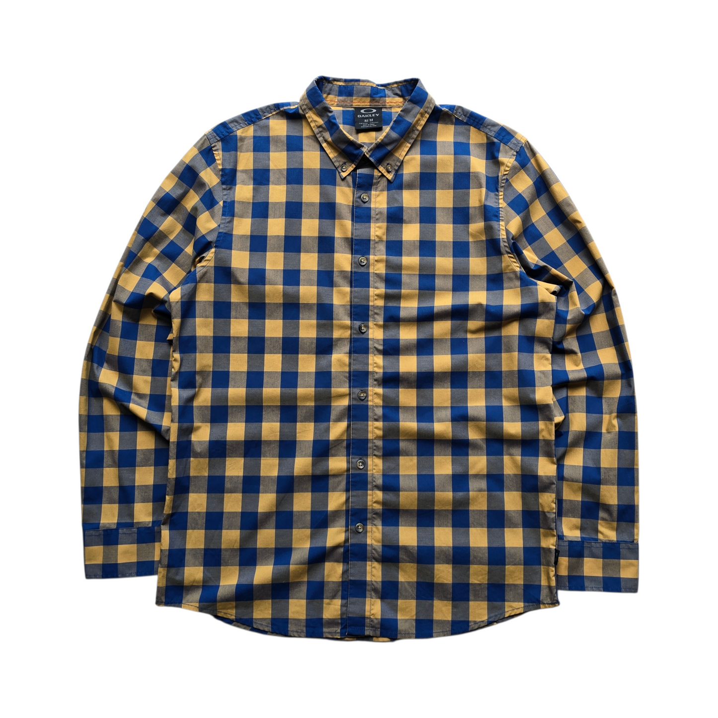 Oakley Check Long Sleeve Button Up Shirt - M