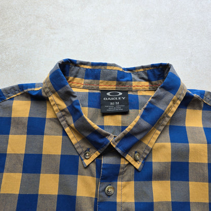 Oakley Check Long Sleeve Button Up Shirt - M