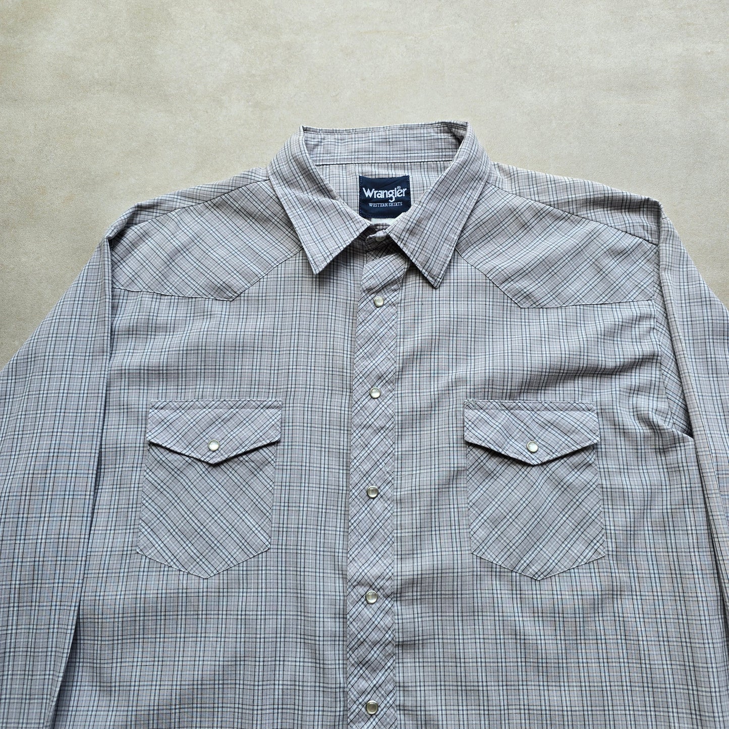 Vintage Wrangler Western Pearl Snap Shirt - XXL