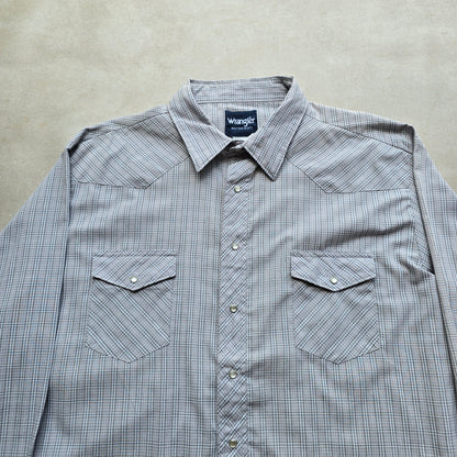 Vintage Wrangler Western Pearl Snap Shirt - XXL
