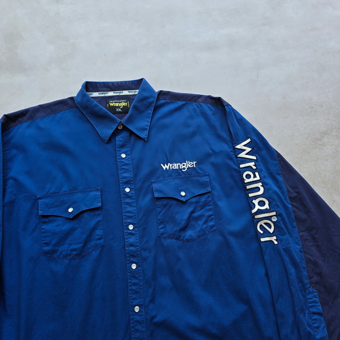 Vintage Wrangler Western Pearl Snap Shirt - XXL