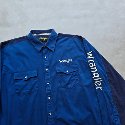 Vintage Wrangler Western Pearl Snap Shirt - XXL