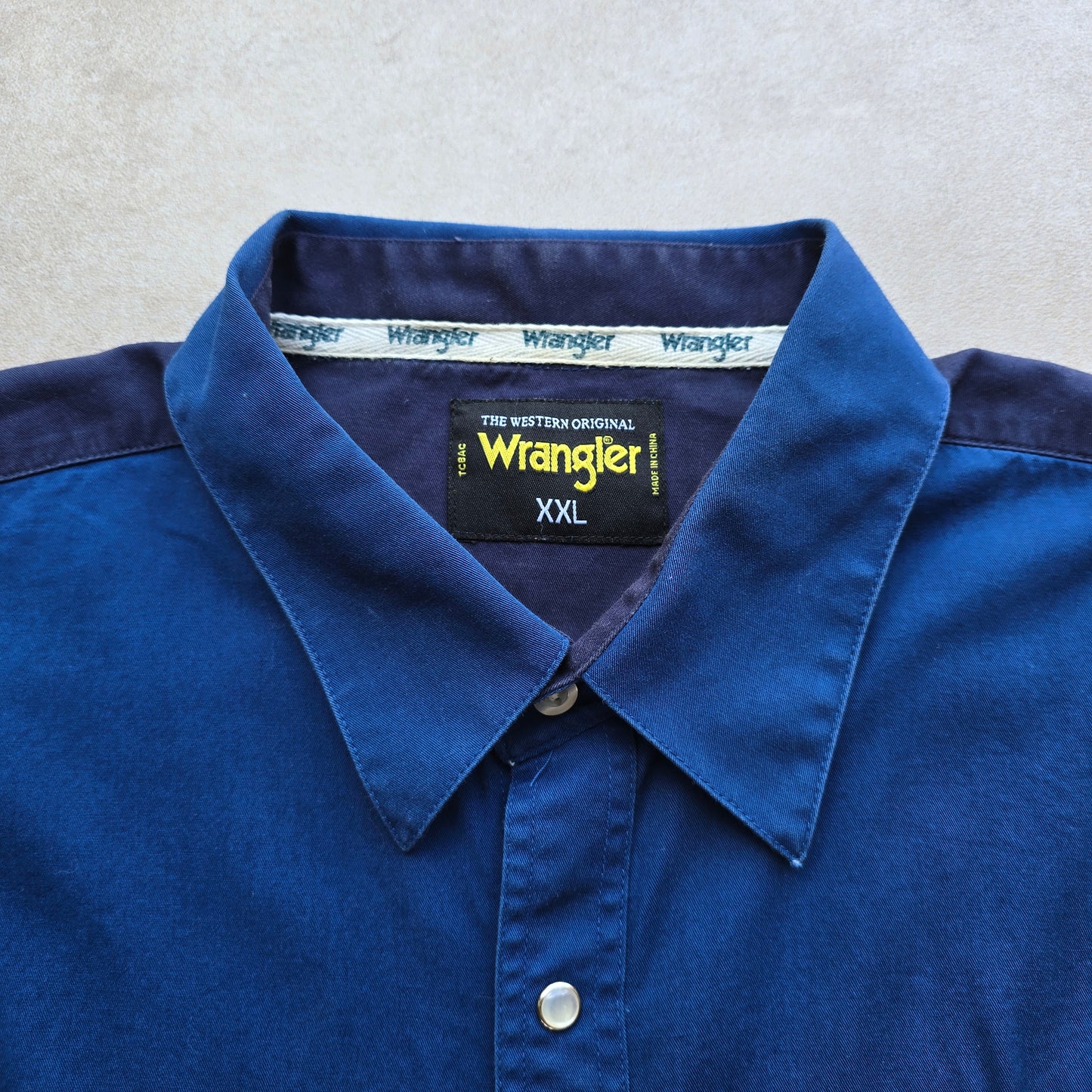 Vintage Wrangler Western Pearl Snap Shirt - XXL