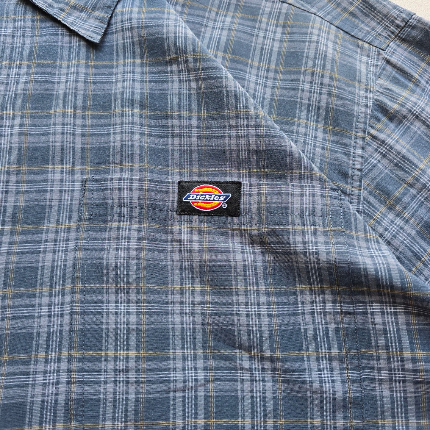 Vintage Y2K Dickies Short Sleeve Button Up Shirt - XXL