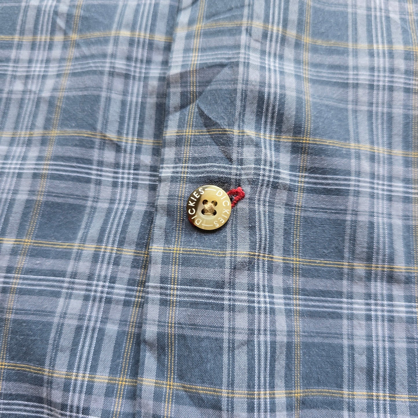 Vintage Y2K Dickies Short Sleeve Button Up Shirt - XXL