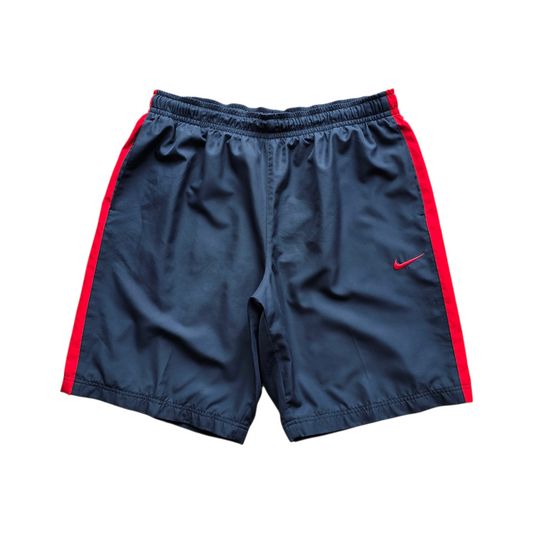 Vintage Y2K Nike Embroidered Mini Swoosh Shorts - L