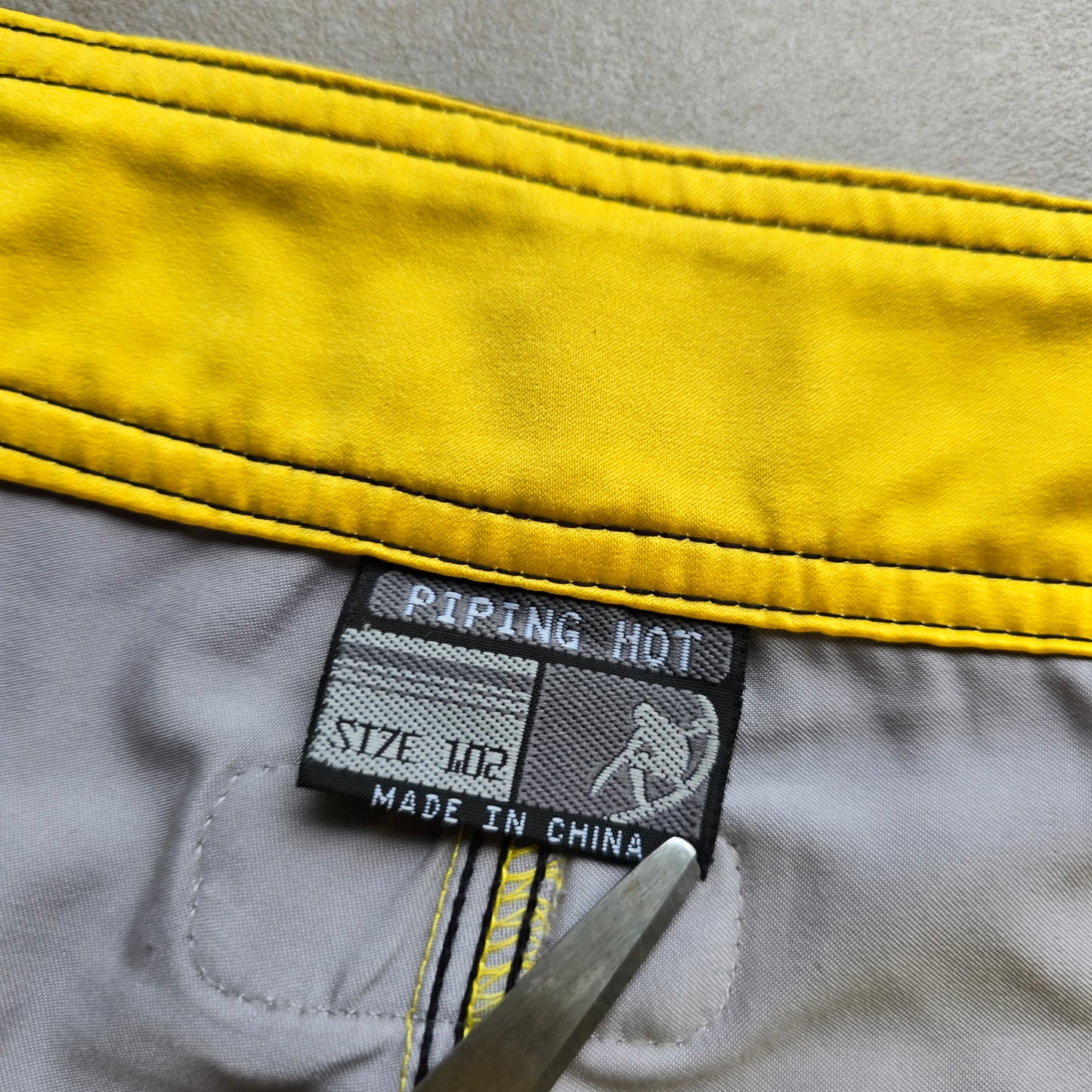 Vintage Piping Hot Board Shorts - 38