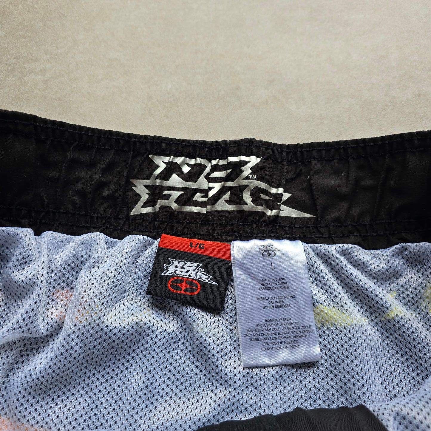 Vintage No Fear Board Shorts - L