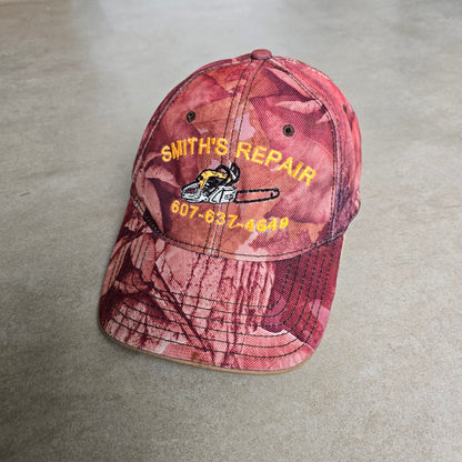 Vintage Smith's Repair Camo Hat