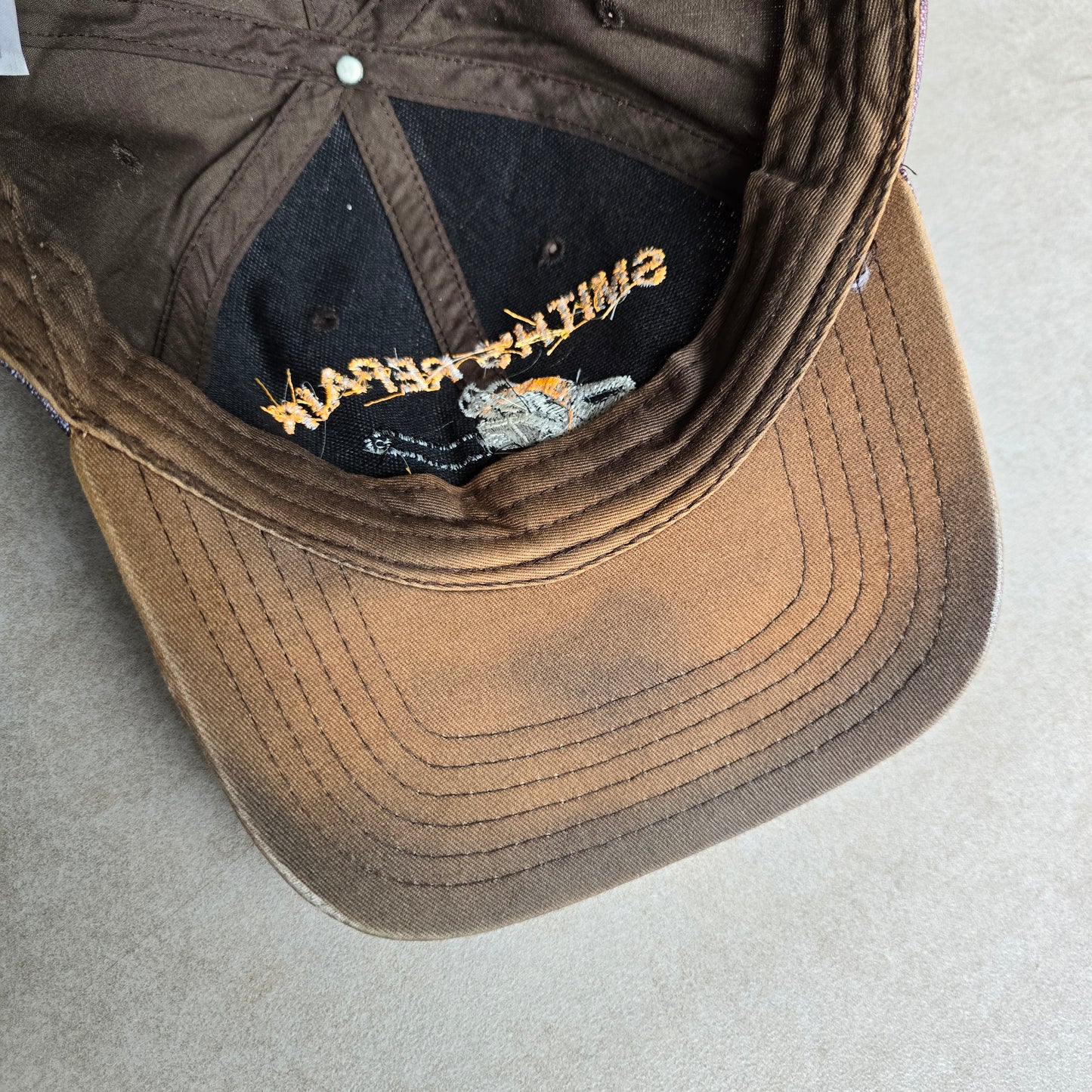 Vintage Smith's Repair Camo Hat