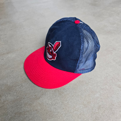 Vintage Cleveland Indians Trucker Snapback Hat