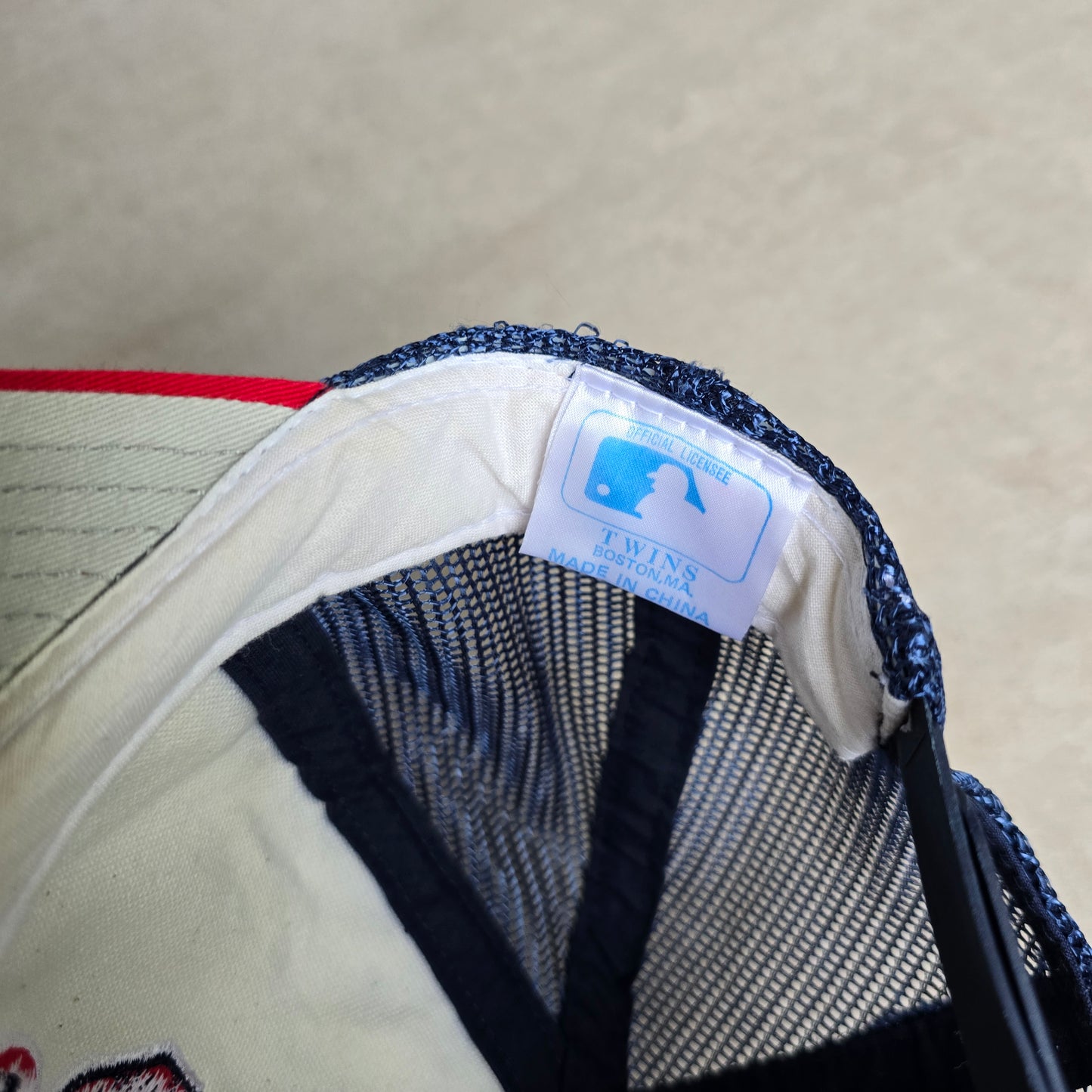 Vintage Cleveland Indians Trucker Snapback Hat