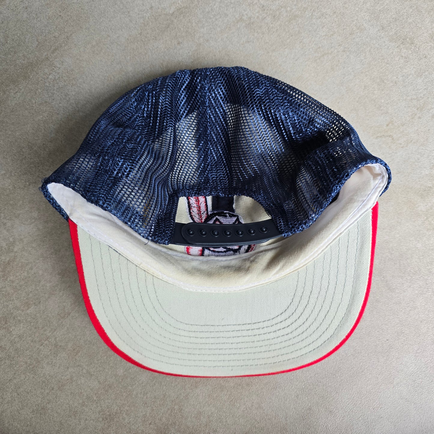 Vintage Cleveland Indians Trucker Snapback Hat