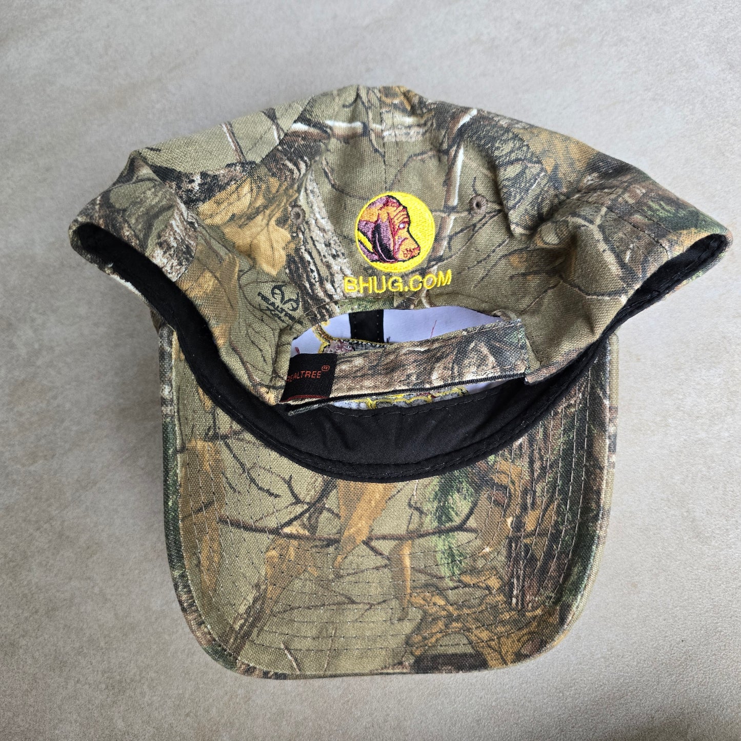 Vintage Blood Hound Realtree Camo Hat