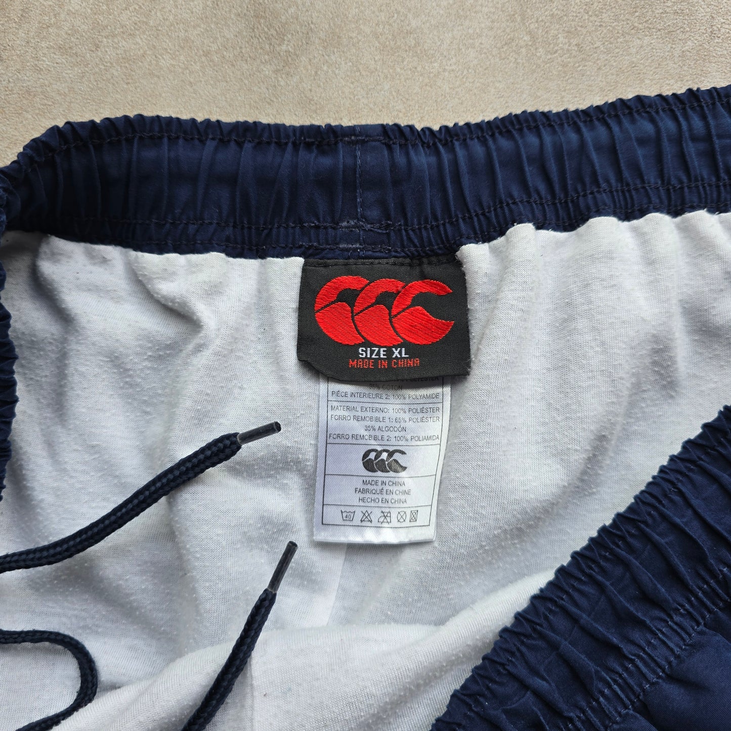 Canterbury Side Zip Track Pants - XL/2XL