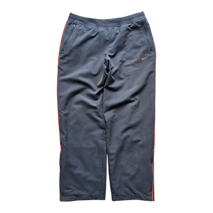 Vintage Nike Mini Swoosh Ankle Zip Track Pants - L