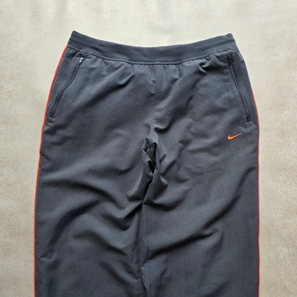 Vintage Nike Mini Swoosh Ankle Zip Track Pants - L