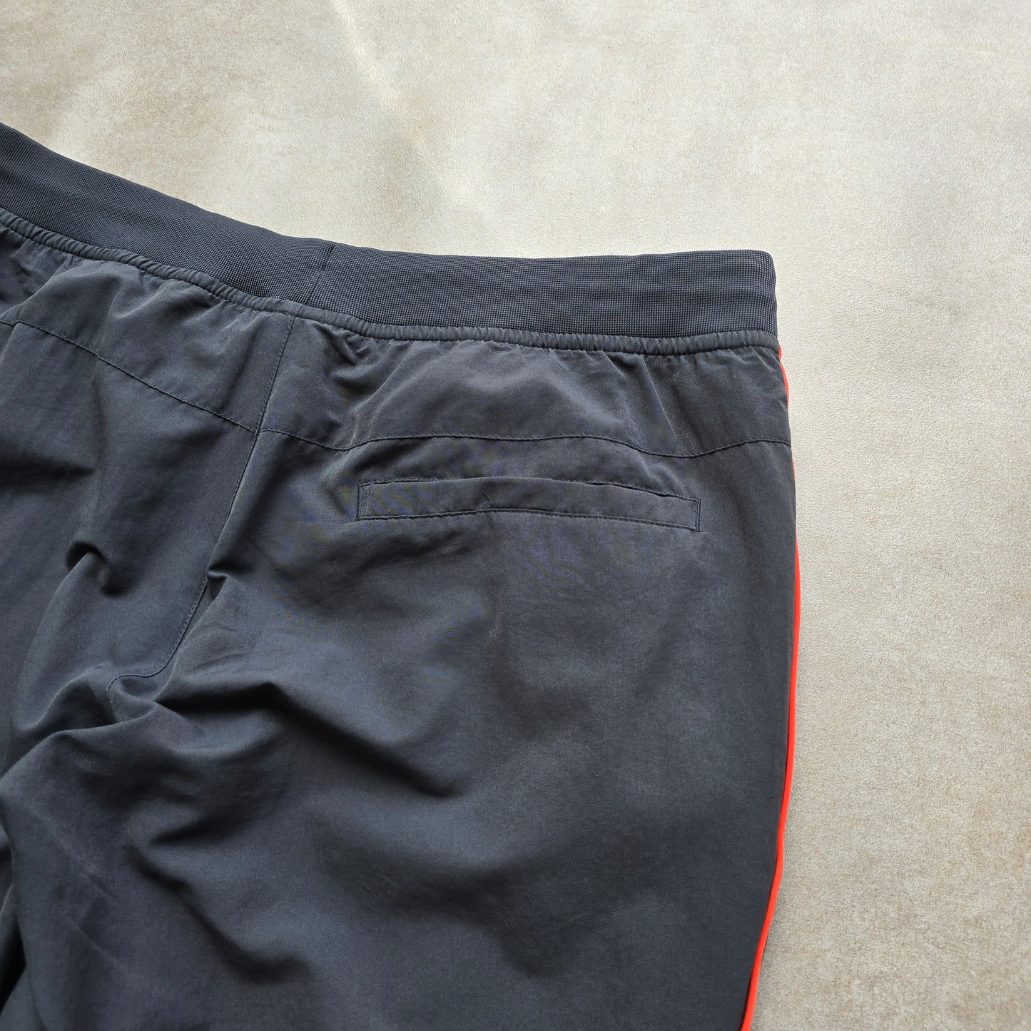 Vintage Nike Mini Swoosh Ankle Zip Track Pants - L