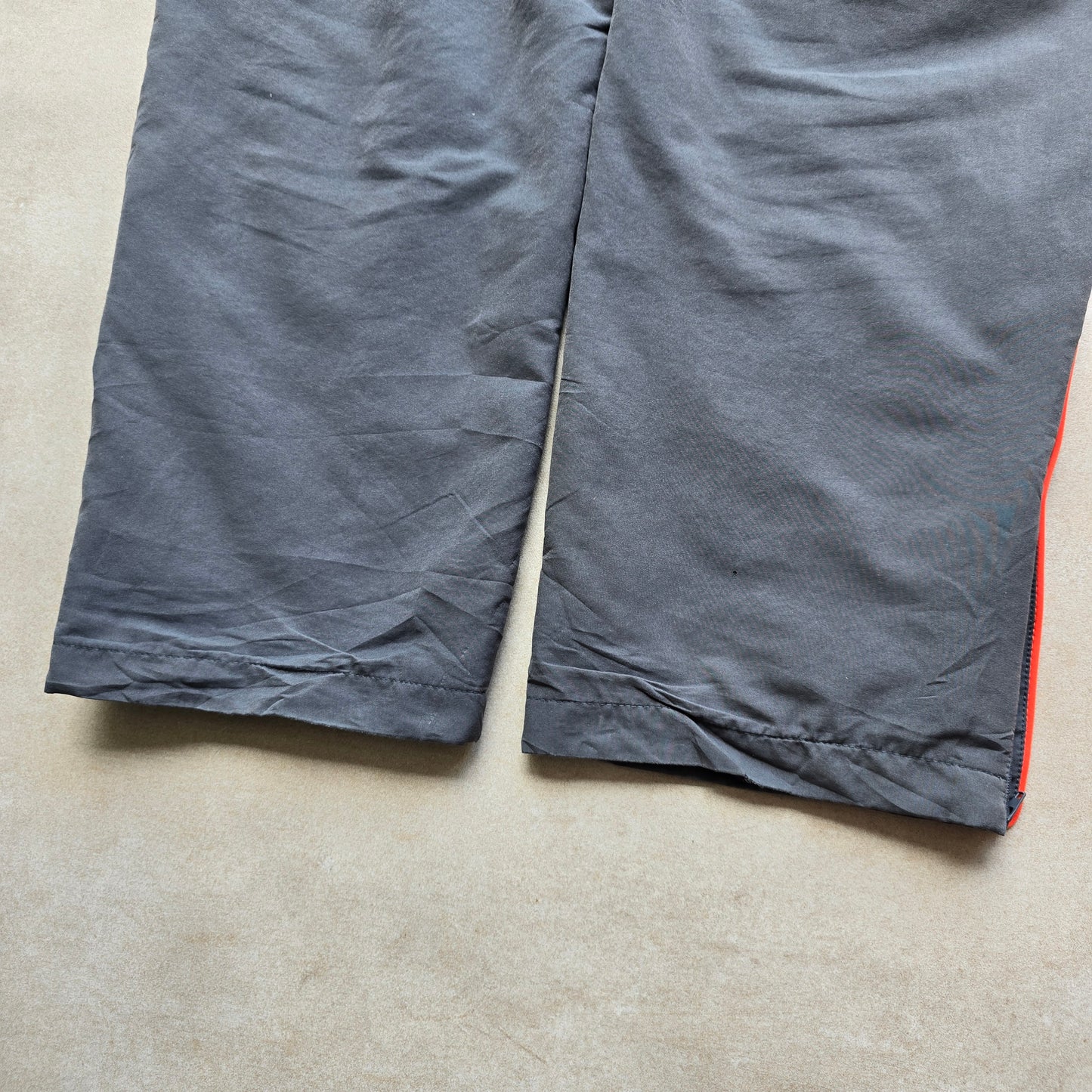 Vintage Nike Mini Swoosh Ankle Zip Track Pants - L