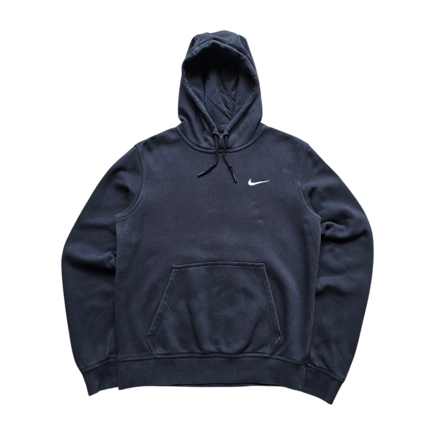 Vintage Y2K Nike Embroidered Mini Swoosh Hoodie - S